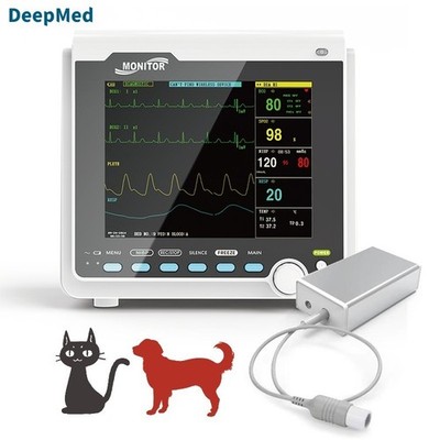 Veterinary ETCO2 Patient monitor Vital Signs Capnograph ECG NIBP SPO2 RESP TEMP