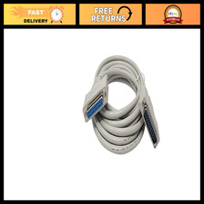 15 DB25 25-Pin Serial Port Cable Male to Female RS232 Connector Adapter Cable