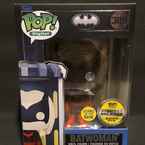 Funko Pop! Digital Batwoman Batman Glow LE #309 2200 PCS Vinyl Figure