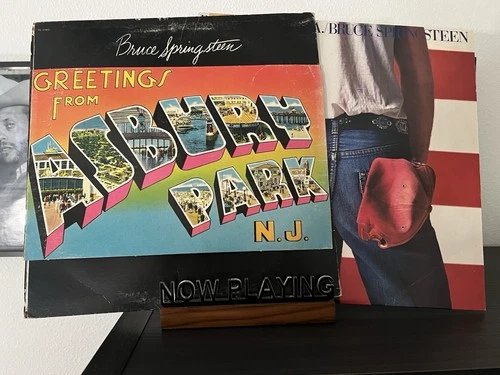 Bruce Springsteen Lot 1-Born In The USA & Greetings From Asbury Vinyl Record