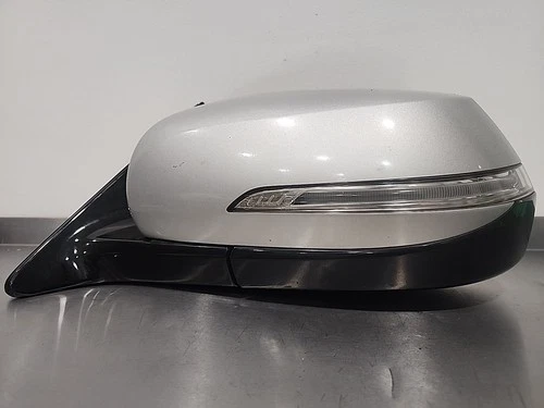 15 2016 Hyundai Genesis Sedan Mirror Blind Spot Auto Dimming LH Driver OE Silver