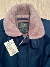 Iron Heart Whipcord N1 Deck Jacket Navy EXTRA-LARGE