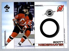 Scott Niedermayer 2000-01 Pacific Private Stock Game-Used Gear Jersey #64 New