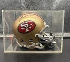 Joe Montana San Francisco 49ers Signed Riddell Mini Helmet- JSA CK34091