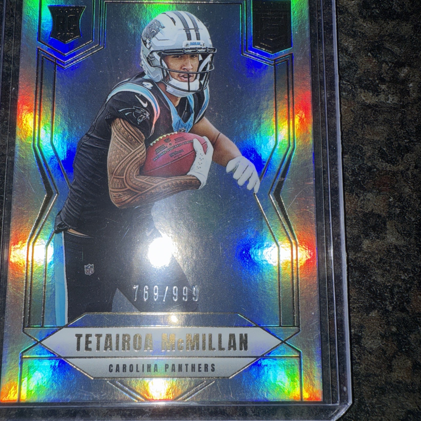 2025 Panini Donruss Elite Silver Tetairoa McMillan Rookie /999 Panthers #128