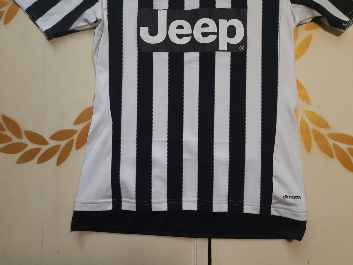 ウェア adidas Juventus 2015-2016 Home Shirt Juventus 2015 - 2016 Home football Adidas shirt #10 POGBA
