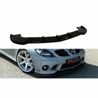 Cup Spoilerlippe Schwarz FüR Mercedes SLK R171 + AMG 204 Frontspoiler Schwert