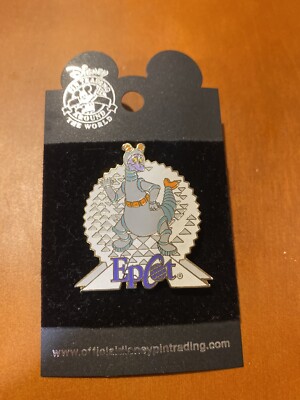 Walt Disney World FIGMENT EPCOT SPACESHIP EARTH Pin - Rare Retired