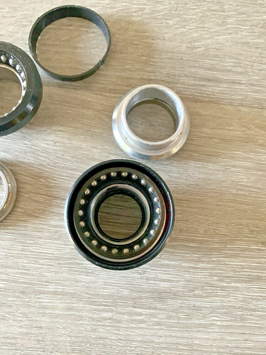 MAVIC 315 HEADSET BRITISH THREADING ALUMINUM 26.4 MM RACE - Picture 5 of 7