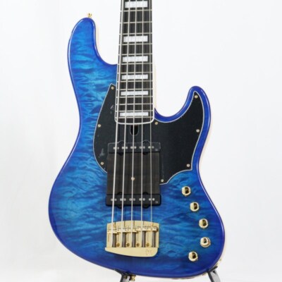 MAYONES Jabba Custom 5 5A Quilted Maple Top Black PG