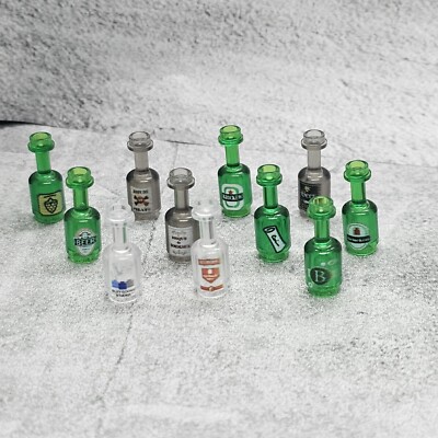 Multipack Custom Bottle Beverages Blocks Accessories for Minifigures Conb03 Beer
