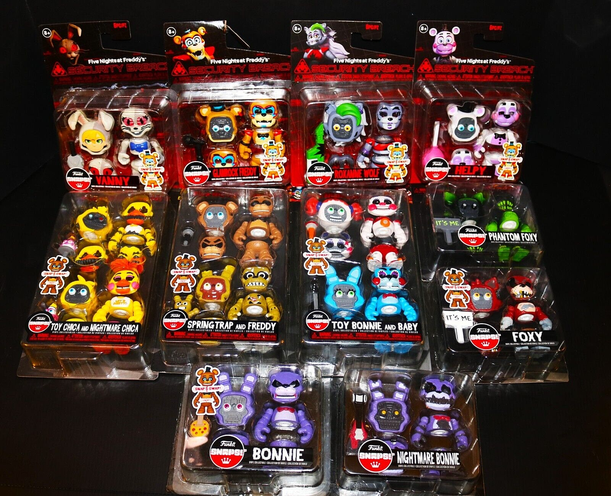 Five Nights at Freddy's x Funko: 20+ FNAF SNAPS! Figure Options