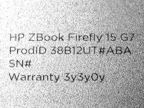 HP ZBook Firefly 15 G7 15,6" | 1,80GHz Core i7-10610U | 16GB DDR4 | 512GB NVMe - Bild 5 von 8