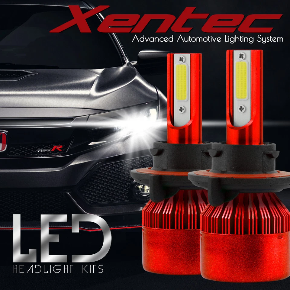XENTEC H13/9008 LED Faro Bombilla Luz Alta Baja Kit para Ford F150 2004-2014 Foto 2 de 4