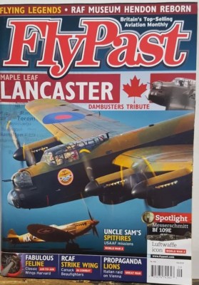 Fly Past Sept 2018 #446 Maple Leaf Lancaster Dambusters Tribute FREE SHIPPING CB