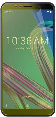 2x Screen Protector Asus ZenFone Max M1 (ZB556KL) Protective Film covers 100% - Picture 3 of 4