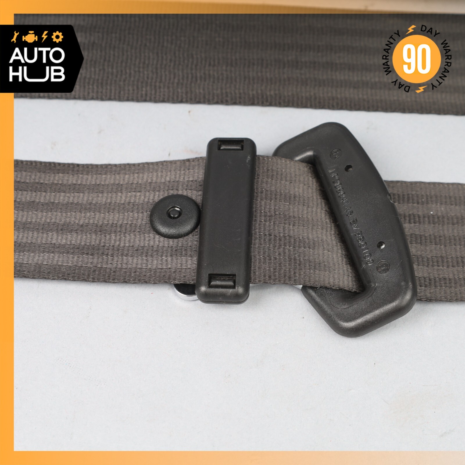 08-19 Maserati GranTurismo M145 Coupe Rear Right Side Seat Belt Black OEM