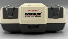 Presto Eversharp Electric Knife Sharpener Model 0880001 Knife, Working