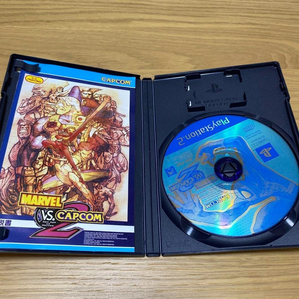 MARVEL VS. CAPCOM 2 New Age of Heroe Sony Playstation 2 PS2 Game USED From Japan - Image 3 of 4