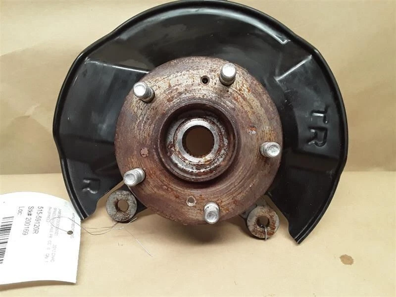 2012 Honda Civic Right Front Spindle Knuckle 1.8L, AT OEM - Image 2 of 4