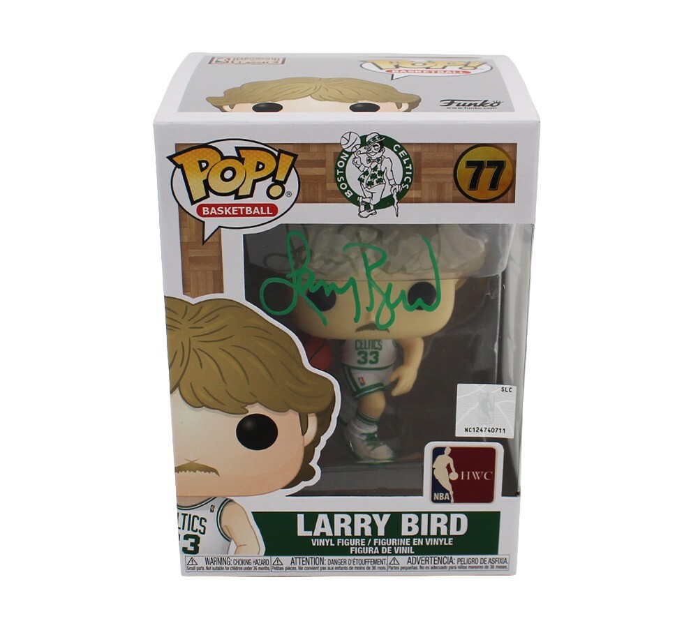 Larry Bird Autographed Signed Boston Celtics #77 Funko Pop 