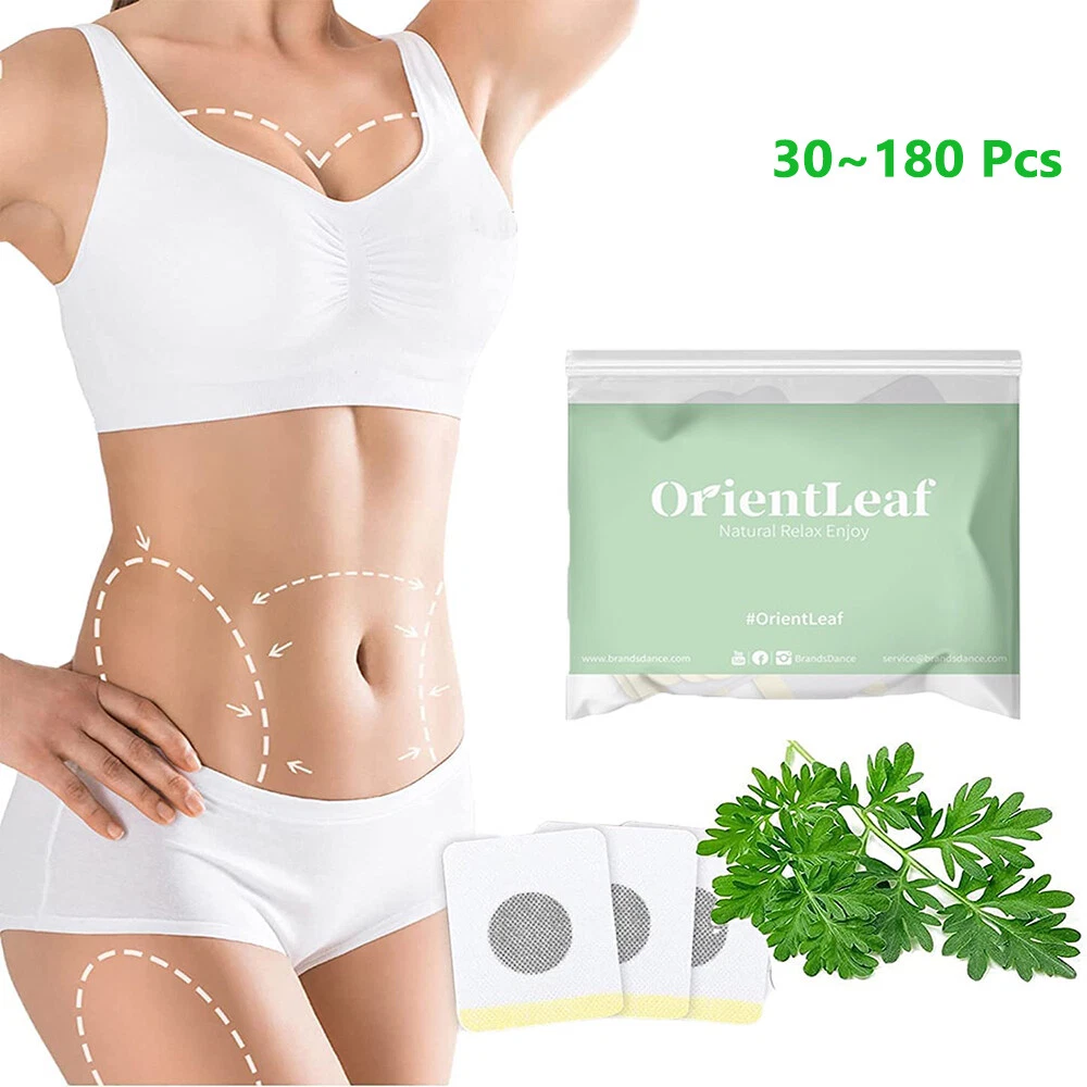 30-180 Pcs Belly Slimming Patch Shaping Waist Abdomen Fat Burning Patches