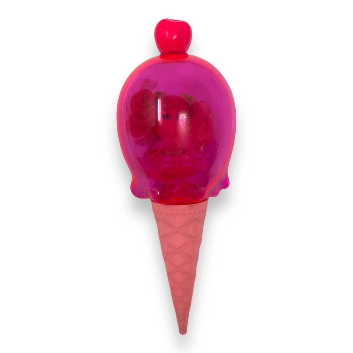 Vintage Liddle Kiddles Tutti Frutti Ice Cream Cone Kone Red Pink