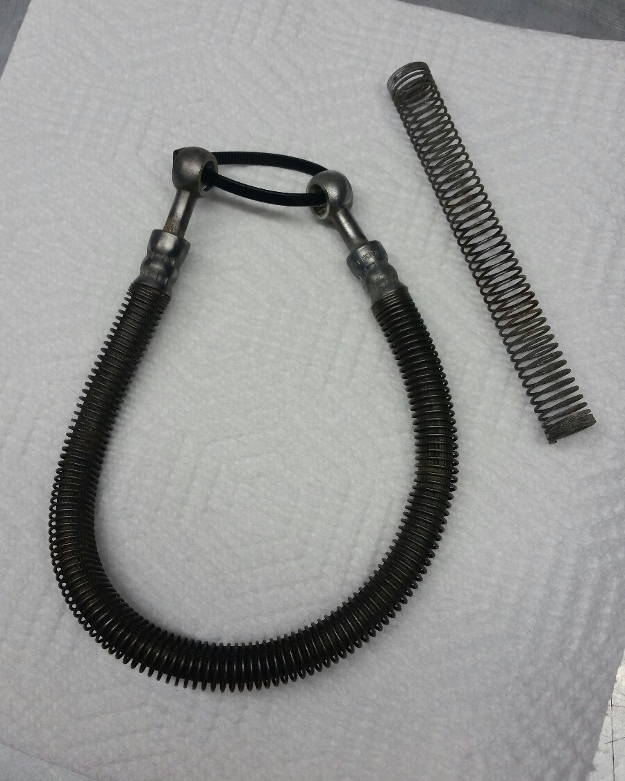 KAWASAKI 1984 KZ1000 REAR MASTER CYLINDER BRAKE HOSE eBay