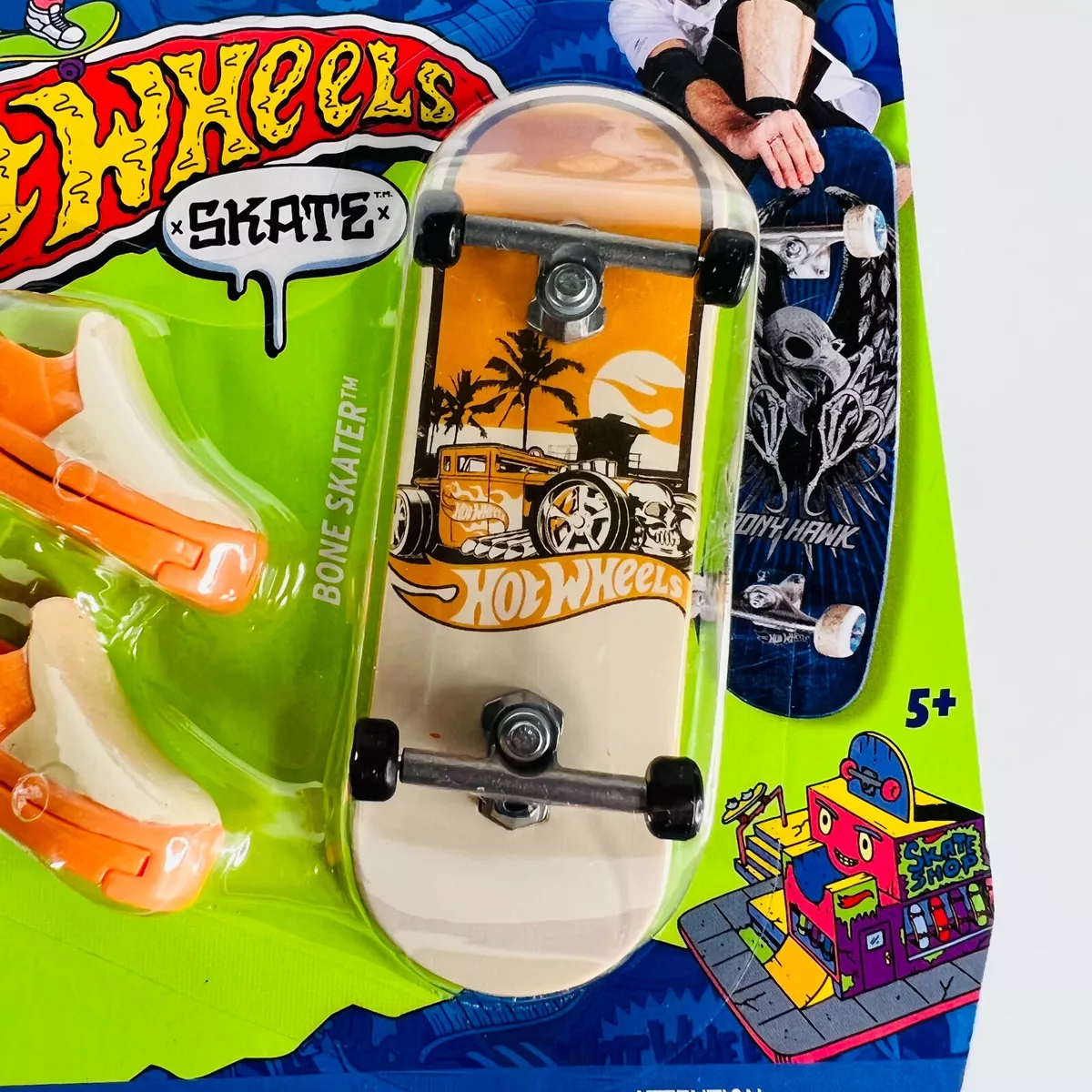 Tony Hawk, Hot Wheels Debut New Skate Line Featuring Fingerboards