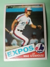 1985 Topps Montreal Expos Baseball Card #658 Mike Stenhouse