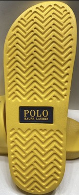 NEW Polo Ralph Lauren BIG POLO BEAR Cowboy Pool Slides  display picture 1