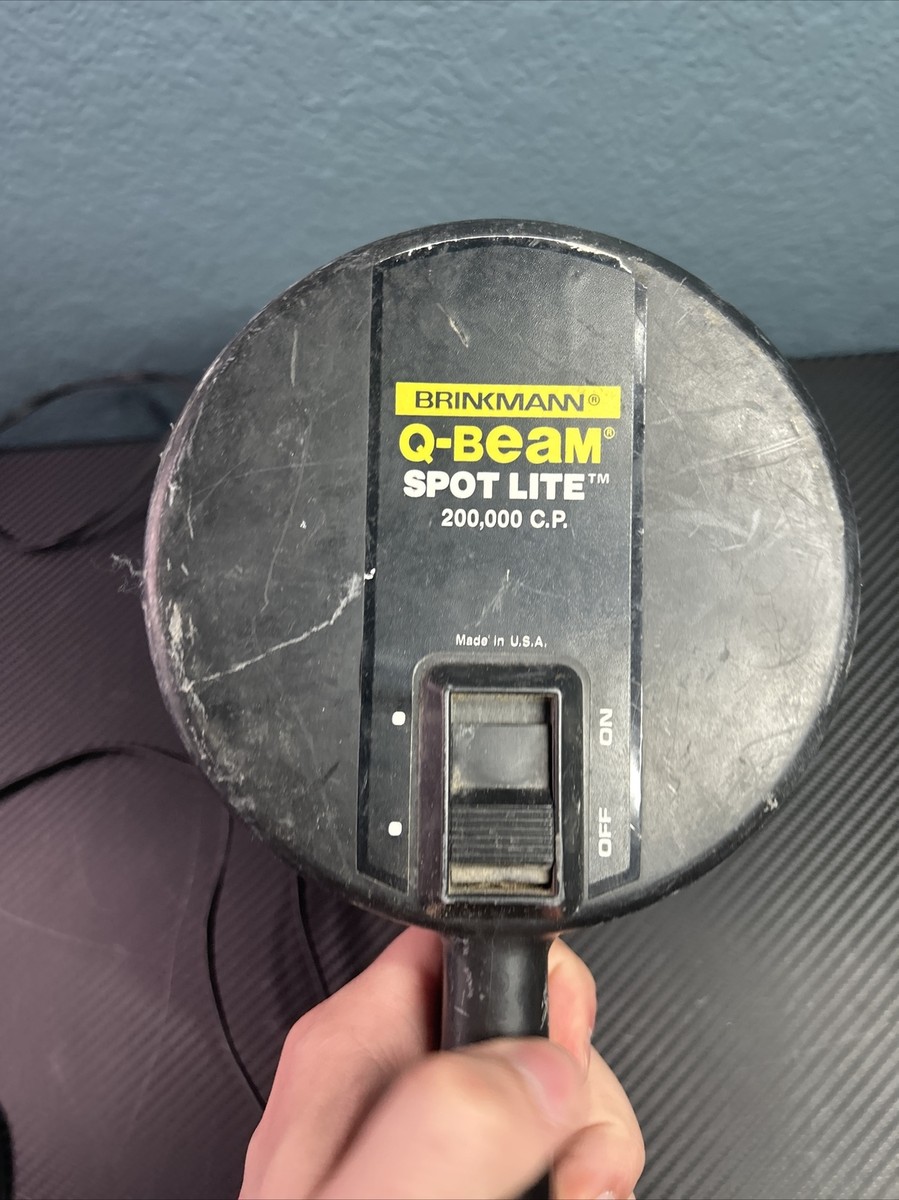 Vintage Brinkmann Q Beam Spotlight 200,000 cp | eBay