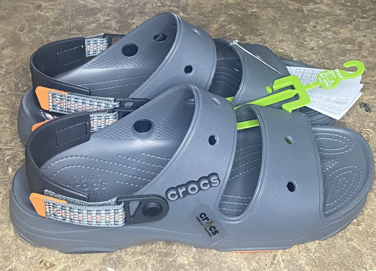 Gray crocs sandals sale