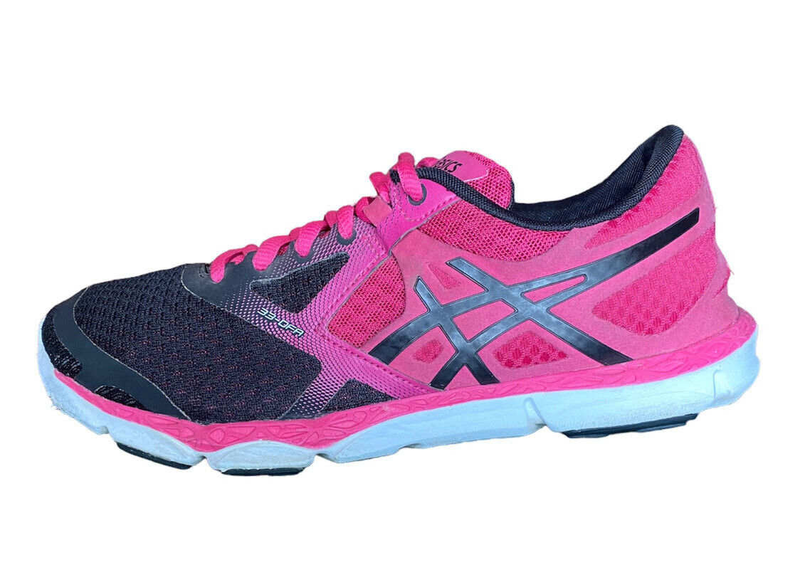 Women&#039;s Asics 33-DFA Size 7 Hot Pink Mesh Synthetic Running Shoes | eBay