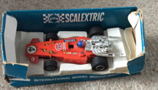 Scalextric Ferrari Scalletti racer red car C23 toy track British 1970s vintage