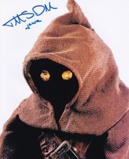 TIM DONALDSON signed Autogramm 20x25cm STAR WARS in Person autograph COA JAWA