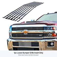 Fits 2015-2019 Chevy 2500HD/ 3500HD Lower Bumper Billet Grille Insert