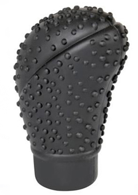 Copripomello in Silicone Ottima Presa Copri Pomello Nero per Cambio Auto C06048