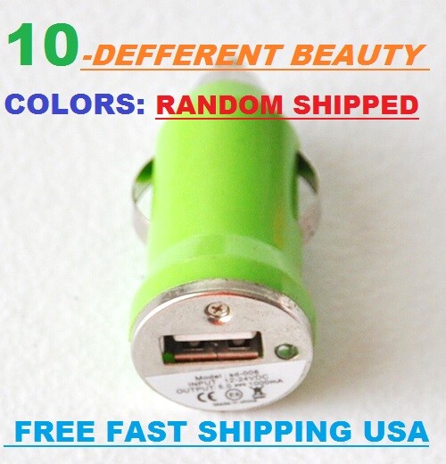 30-PC 2V Car Cigarette Lighter Plug Socket USB CHARGER Outlet Power Adapter  $19
