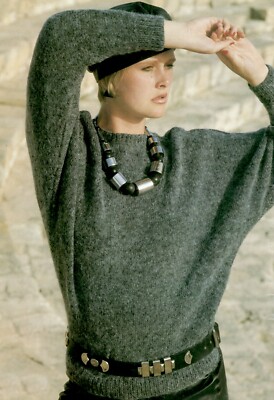 ladies batwing jumper