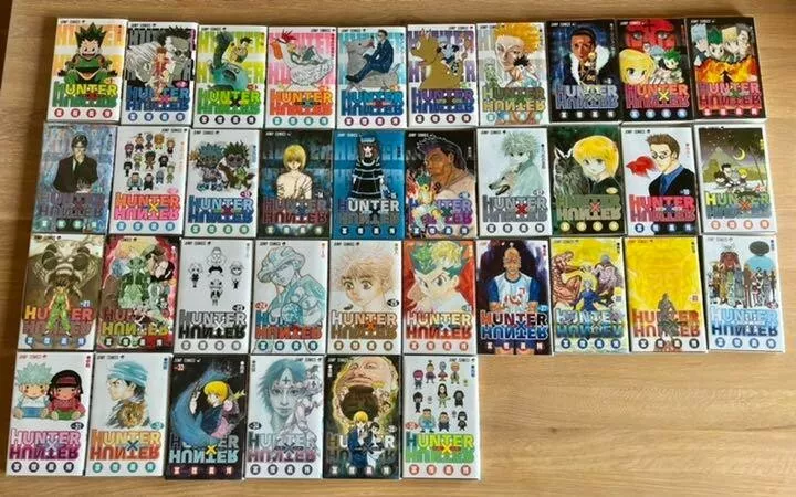 Hunter x Hunter VOL.1-37 Complete set Comics Yoshihiro Togashi