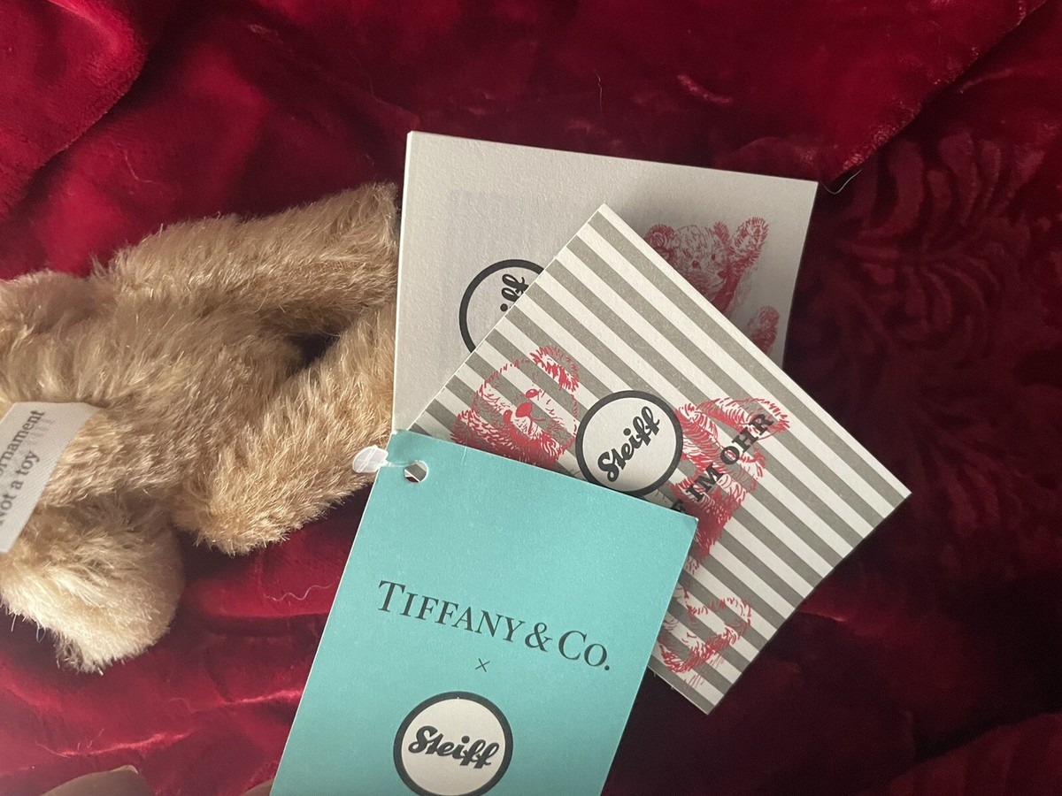 RARE Tiffany x Steiff BEAR Collaboration Holiday Ornament 2020