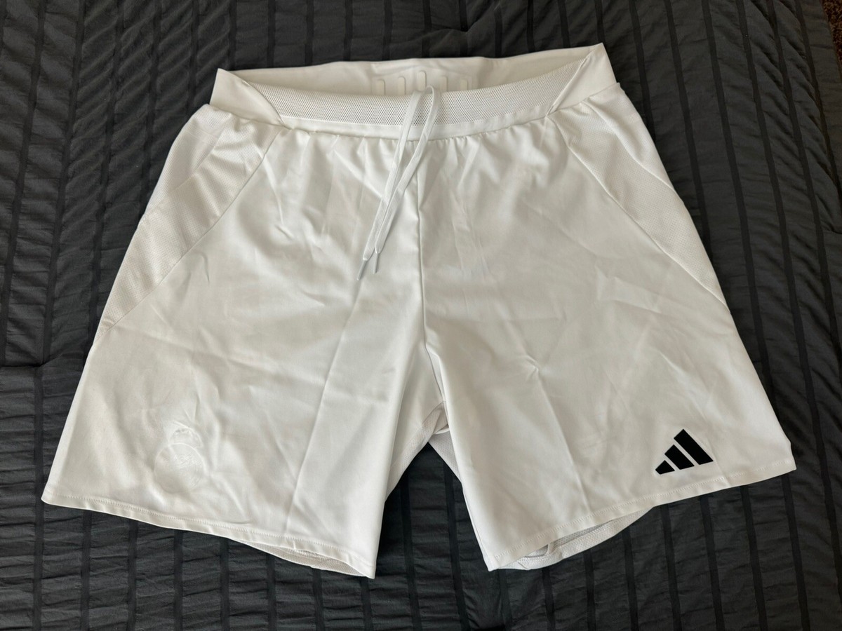 adidas Real Madrid Home Authentic Shorts 24/25 - Men's Large