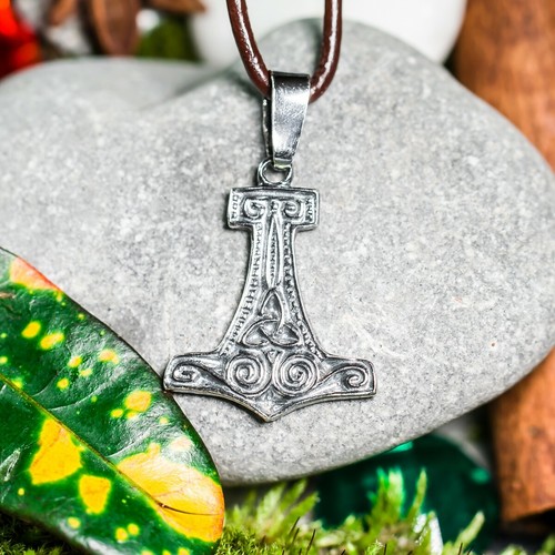 Thor's Hammer Anhänger Mjölnir Symbol Zeichen Silber 925 Amulette größ