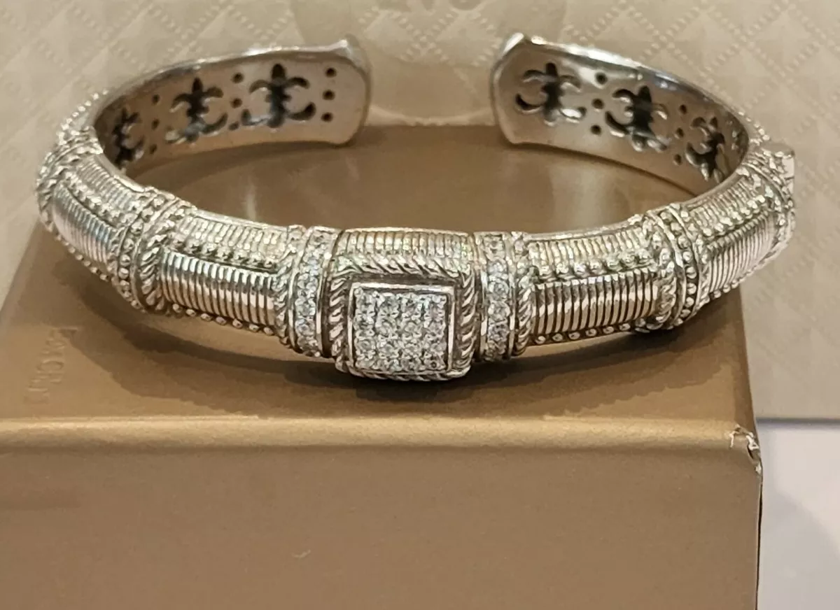 Judith ripka deals silver bracelet