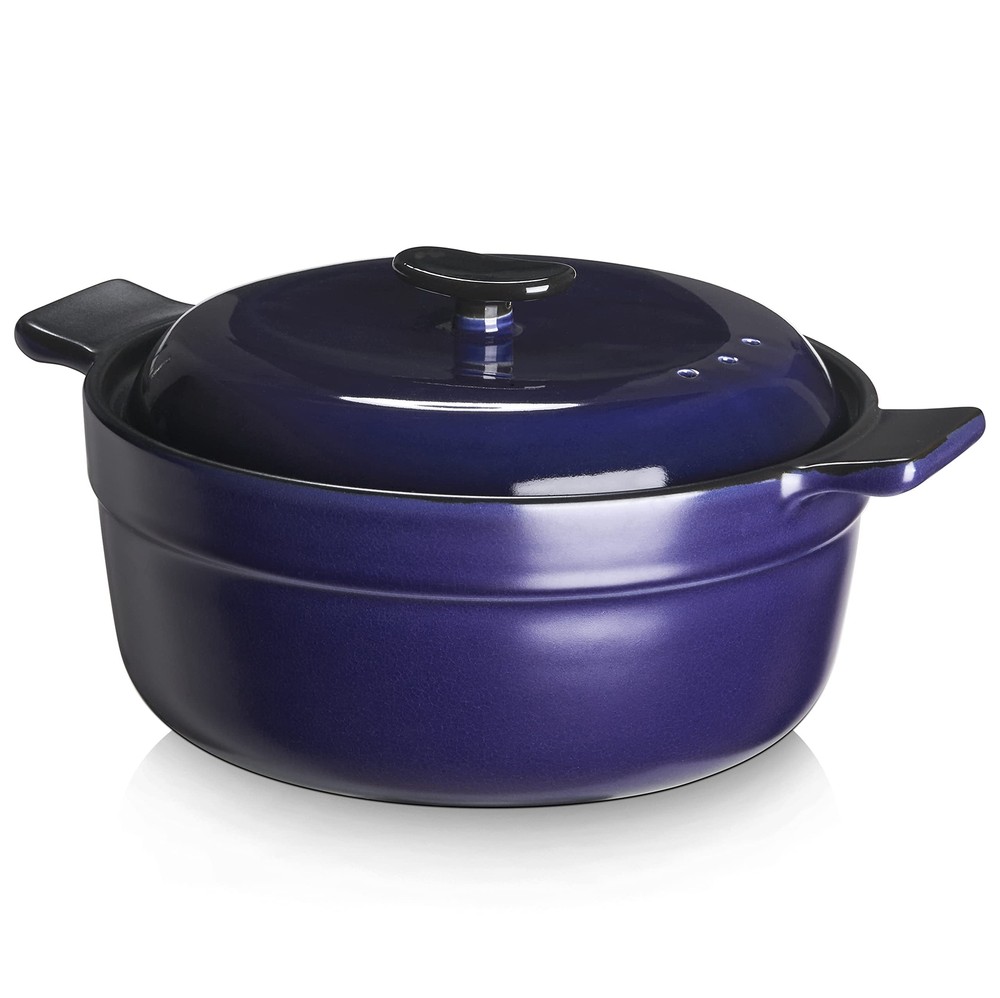 9-Inch Oven-Safe Ceramic Casserole Bakeware