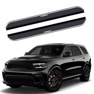 2PCS Running Boards Side Steps Fits Dodge Durango 2018-2025 Exp R/T and R/T Plus