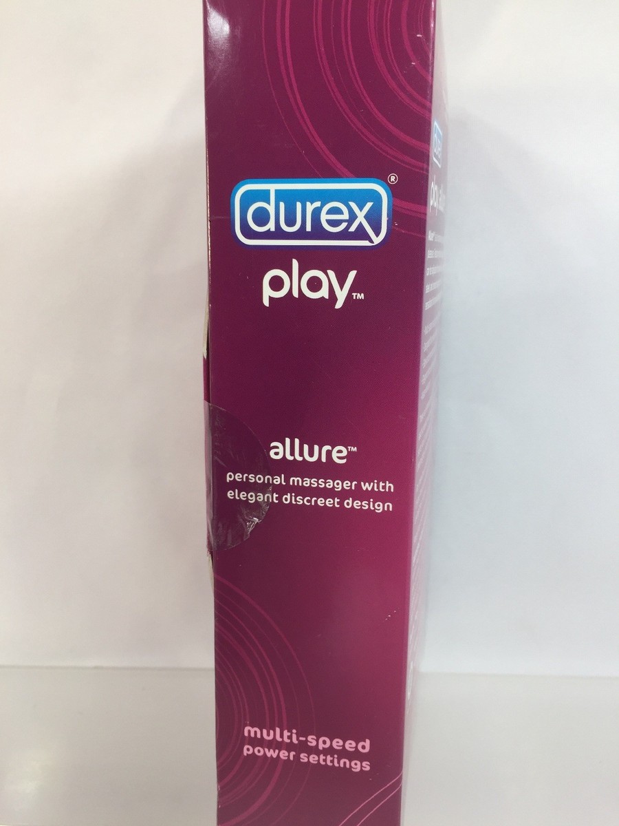 durex vibrating massager Durex Play Allure Personal Massager Multi Speed Vibrator Waterproof