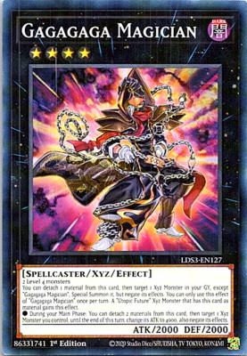 Gagagaga Magician LDS3-EN127 Yu-Gi-Oh Card NM 1st Edition | eBay