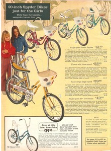 bike with banana seat 1970